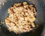 絶品♡余り餅でおつまみ！豚肉甘辛焼き作り方4写真