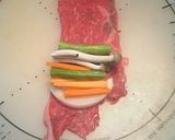 野菜巻きまき！牛肉ロール～♪作り方1写真