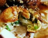 簡単!お餅消費♪餅入りたこ焼き作り方6写真
