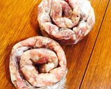 豚コマで作る☆自家製ぐるぐるソーセージ作り方7写真