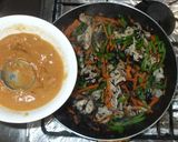 豚肉ヒジキの味噌炒め♪簡単作り方8写真