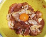 我が家定番味の鶏もも肉の手揉み唐揚げ～☆作り方3写真