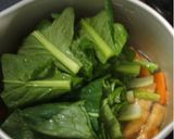 干し椎茸で簡単★小松菜と油揚げの煮浸し作り方5写真