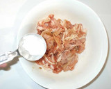 豚肉と卵のあんかけ丼♪簡単材料2つ作り方3写真
