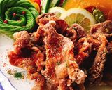 おろし玉ねぎで柔らか!豚こま唐揚げ作り方14写真