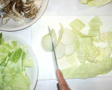 豚肉と茸のドレッシング野菜炒め♪簡単作り方1写真
