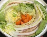 白菜ベーコンの簡単ミルフィーユ煮作り方3写真