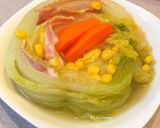白菜ベーコンの簡単ミルフィーユ煮作り方6写真