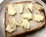 バターチーズトースト作り方1写真
