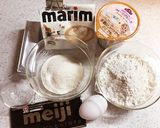 グラノーラとチョコの全粒粉クッキー♪作り方1写真