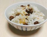 冷凍なめこで炊き込みご飯作り方3写真