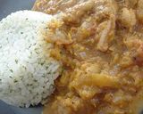 ★カフェ風★フライパンチキンカレー★作り方5写真