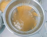 豚バラでカルボナーラ作り方3写真