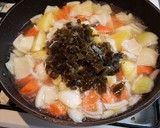 だし昆布の残りを使ったまかないカレー作り方6写真