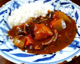 だし昆布の残りを使ったまかないカレー作り方8写真