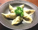 ザワークラウトアレンジセロリの葉入り餃子作り方4写真