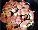 豆板醤なし！鶏レバーとキノコの和風麻婆作り方3写真