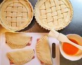 白花豆の白餡ペーストを詰めたパイ作り方9写真
