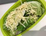 レンチン★白菜と豚肉のチーズ蒸し作り方4写真