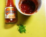 今日の晩ご飯　鶏のチリソースかけ作り方3写真