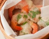 エビの蒸し春巻き作り方1写真