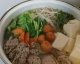 イワシつみれ鍋 ＊お子様大好き挽き肉入＊作り方9写真