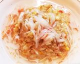 お手軽！簡単！カニあんかけチャーハン作り方5写真