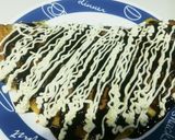 餅を溶かして、豚肉とモヤシで♪とん平焼き作り方12写真