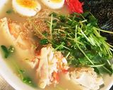 蟹の豚骨らーめん(^^)作り方2写真