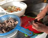 元お好み焼き屋オカン流牛スジの下処理方法作り方5写真