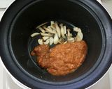 【糖質制限】濃厚！ミートクリームパスタ作り方4写真