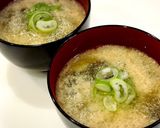 美味しい〜トロトロとろろ昆布のお味噌汁♡作り方4写真