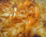 ピーラーで作る野菜たっぷり鳥だんご鍋作り方3写真