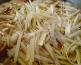 ピーラーで作る野菜たっぷり鳥だんご鍋作り方4写真