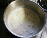 オムライスのキノコホワイトソース掛け作り方4写真