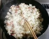 オムライスのキノコホワイトソース掛け作り方7写真