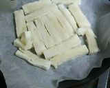 お餅でピザ作り方1写真