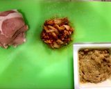 簡単☆豚肉の納豆キムチ炒め作り方1写真
