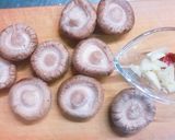 椎茸のアーリオオーリオ作り方1写真