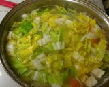 野菜たっぷりお味噌汁作り方5写真