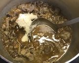 牛スジのどて煮風作り方6写真