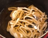 具材はとろけるチーズのみ、チーズうどん！作り方1写真