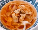 残った材料で、チーズタッカルビうどん！作り方4写真