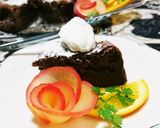 ⚜️濃厚ガトーショコラ⚜️フライパンでも作り方10写真