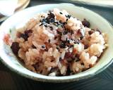 餅米でモチモチのお赤飯！絶品本格おこわ作り方13写真