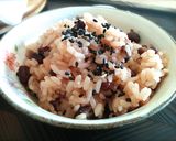 餅米でモチモチのお赤飯!絶品本格おこわ作り方13写真