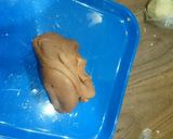恐竜ケーキ キャラクターケーキ マジパン作り方5写真