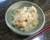 ちらし寿司リメイク☆もち入りおじや作り方4写真