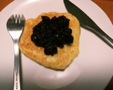 お餅リメイク、モチモチパンケーキ作り方7写真