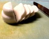 鏡餅モッフル！明太チーズ&ベーコンチーズ作り方2写真
